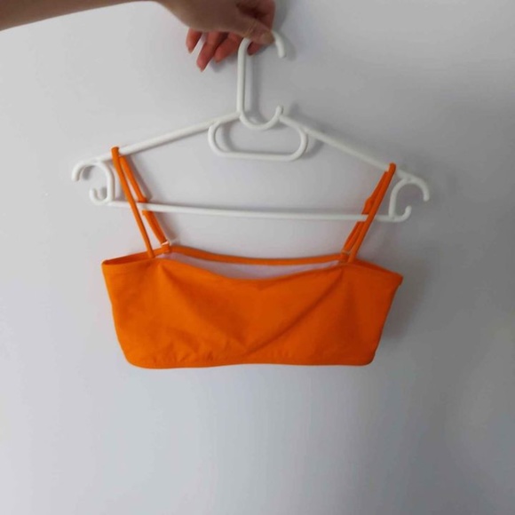 NEW ASOS Orange Bikini Top - Picture 1 of 2